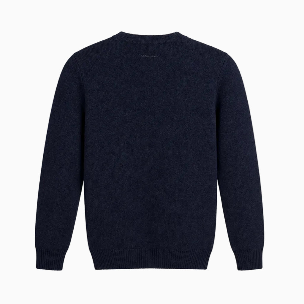 Per Te maglione blu scuro neonato con motociclista | CDifferent Outlet