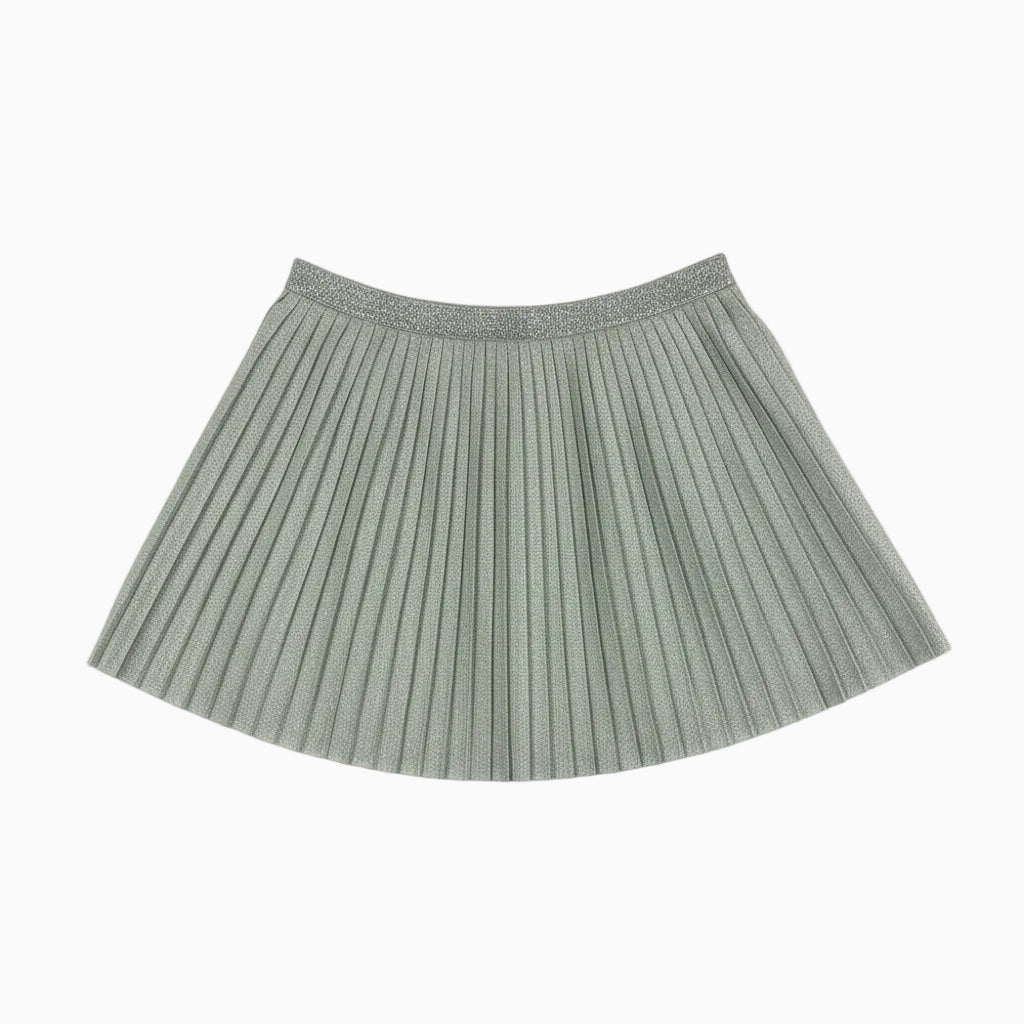Mayoral gonna plissettata bambina lurex argento - Abbigliamento bambini firmato | CDifferent Outlet