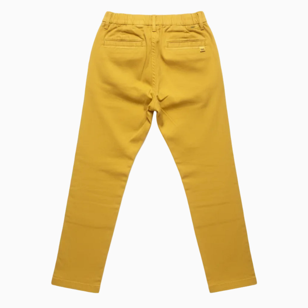 Jeckerson pantaloni casual senape con coulisse bambino | CDifferent Outlet