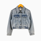 Only giacca di jeans bambina con elastico