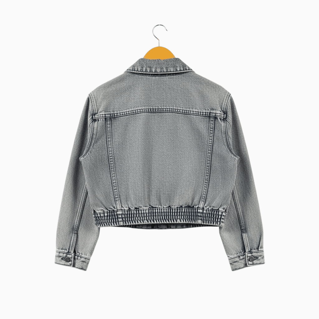 Only giacca di jeans bambina con elastico