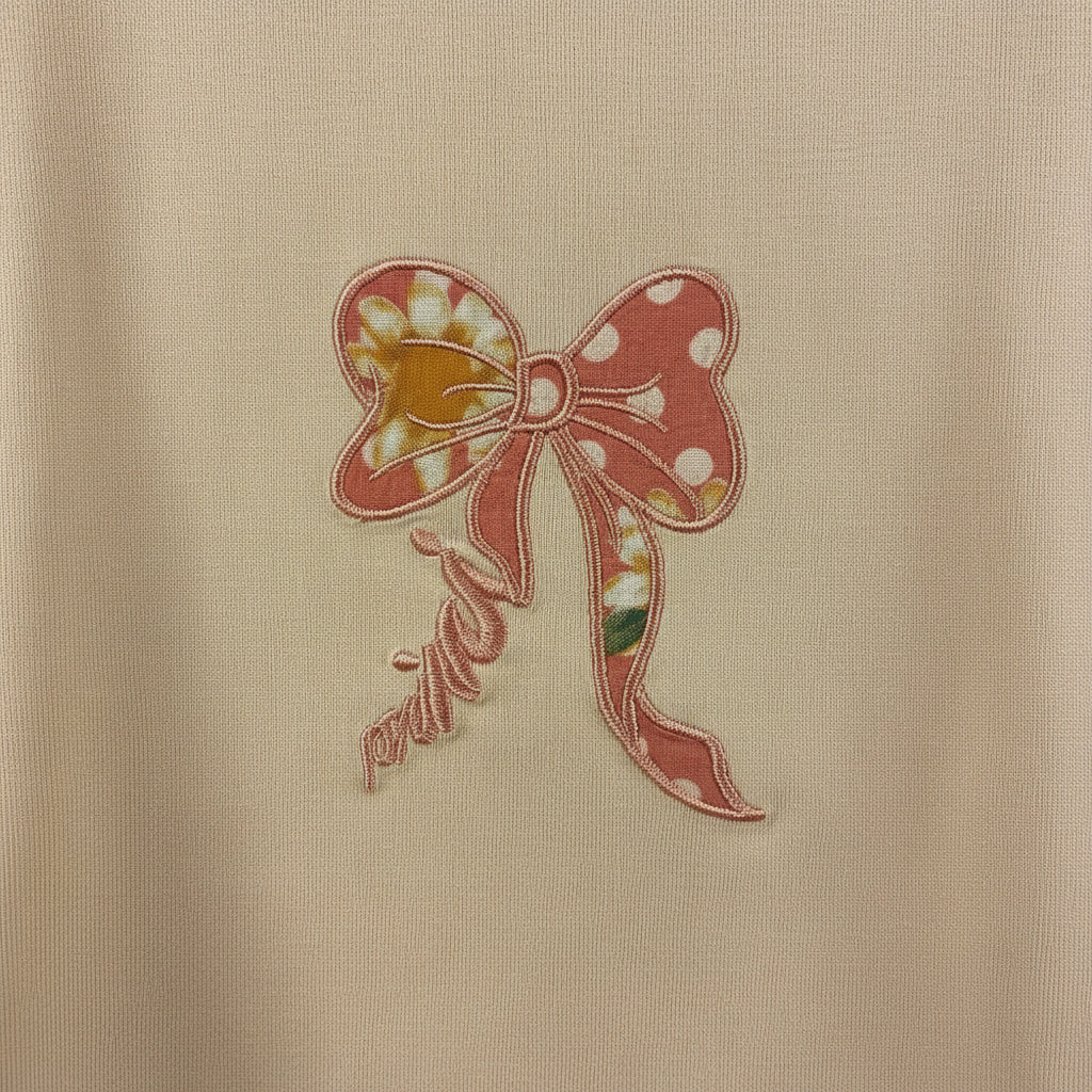 Sarabanda t-shirt manica corta neonata con fiocco - Abbigliamento bambini firmato | CDifferent Outlet