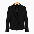 Alice Pi giacca elegante nera da bambina con revers e tasche | CDifferent Outlet