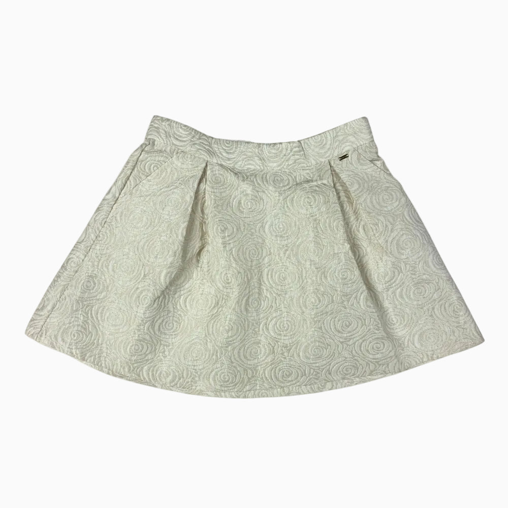 Mayoral gonna bambina damascata champagne