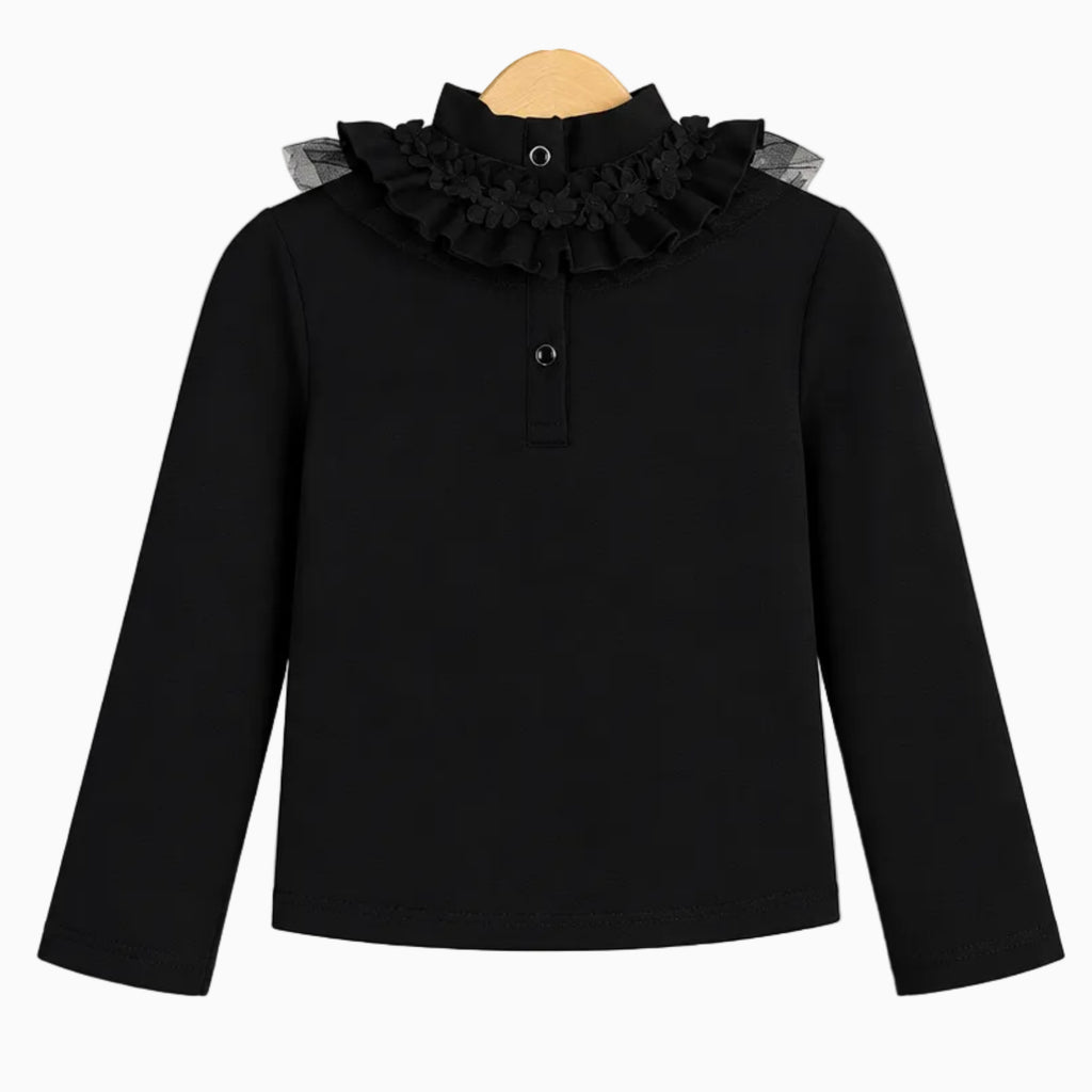 Alice Pi lupetto con rouches sul collo bambina | CDifferent Outlet