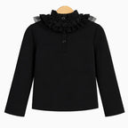 Alice Pi lupetto con rouches sul collo bambina | CDifferent Outlet