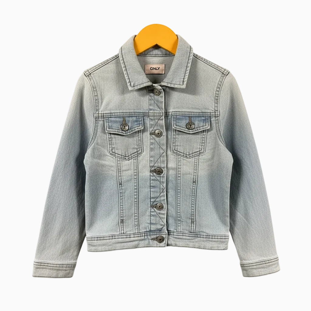 Only giacca di jeans bambina light denim - Abbigliamento bambini firmato | CDifferent Outlet