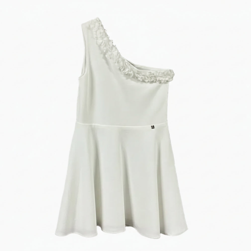 Kocca vestito monospalla bambina fiori