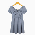 Please vestito a righe bianco e blu bambina - Abbigliamento bambini firmato | CDifferent Outlet