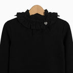 Alice Pi lupetto con rouches sul collo bambina | CDifferent Outlet