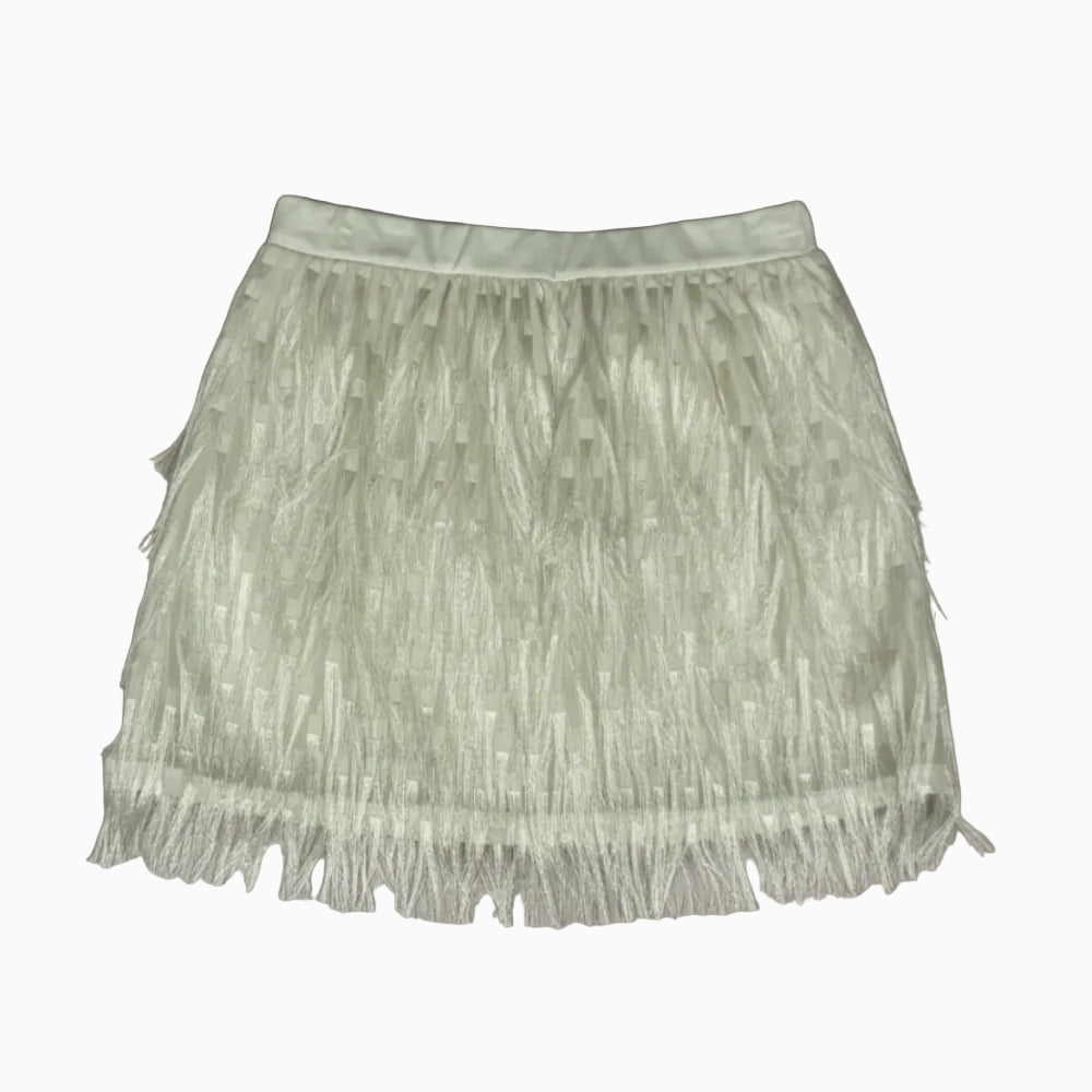 Magil gonna frange bambina panna - Abbigliamento bambini firmato | CDifferent Outlet