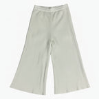 Sarabanda pantalone wide-leg plissè bianco bambina - Abbigliamento bambini firmato | CDifferent Outlet