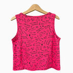 Losan canotta fucsia con stampe e scritta bambina - Abbigliamento bambini firmato | CDifferent Outlet