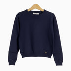 Alice Pi maglia basic con dettaglio fiocco e cuore bambina