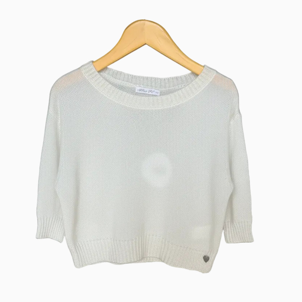 Alice Pi maglia in lana panna bambina | CDifferent Outlet