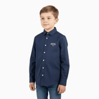 Aspen camicia bambino blu - Abbigliamento bambini firmato | CDifferent Outlet