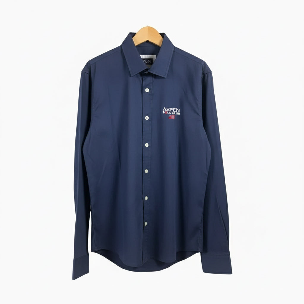 Aspen camicia bambino blu