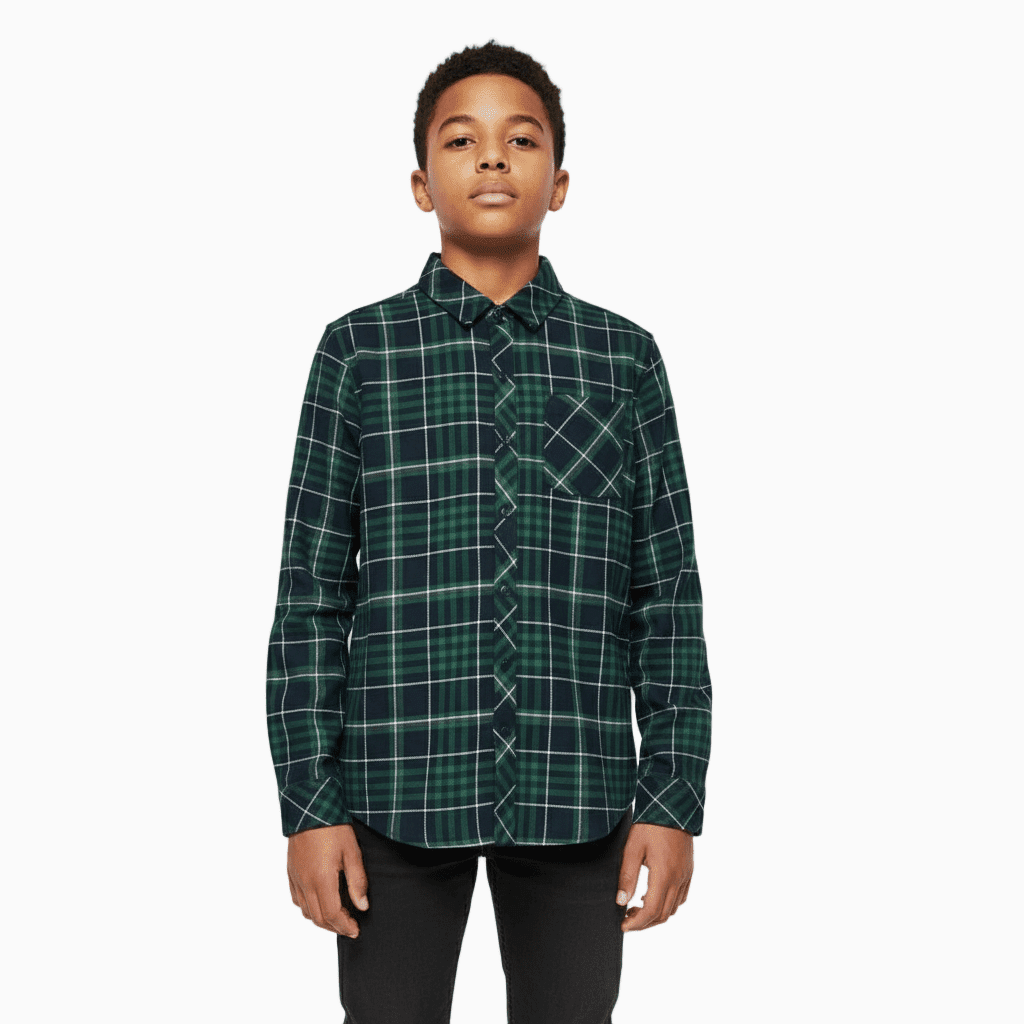 Ativo camicia bambino tartan - Abbigliamento bambini firmato | CDifferent Outlet