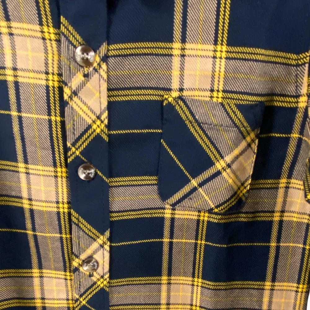 Ativo camicia neonato fantasia tartan