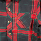 Ativo camicia neonato fantasia tartan