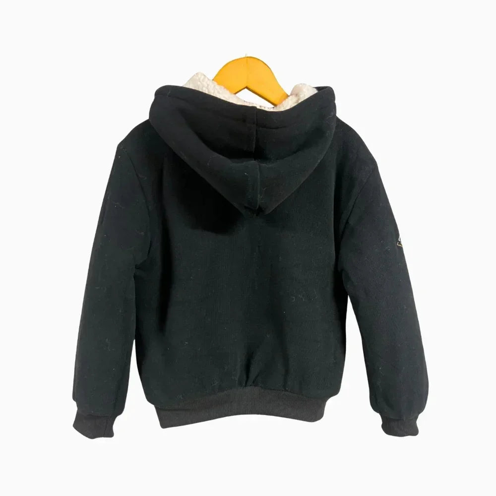 Ativo felpa con cappuccio bambino blu