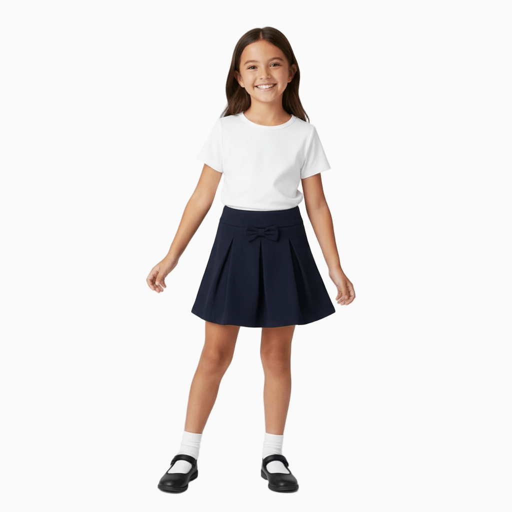 Ativo gonna bambina con fiocco