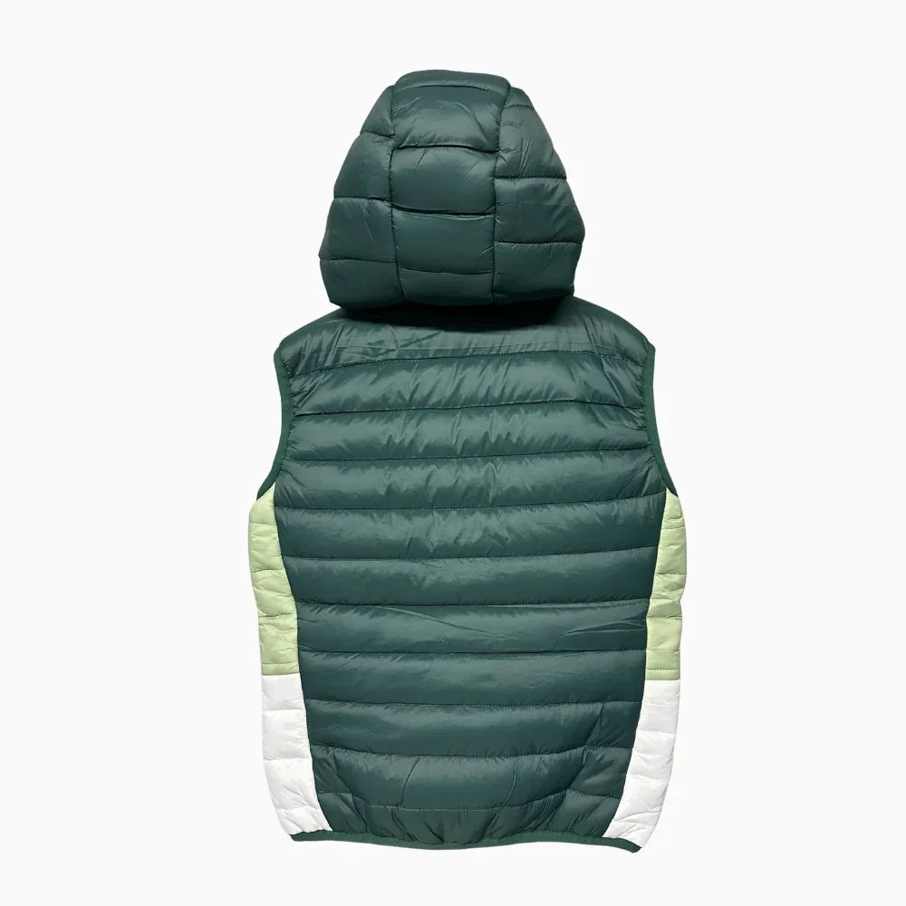 Ativo piumino smanicato con cappuccio bambino - Abbigliamento bambini firmato | CDifferent Outlet