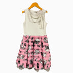 Miss Grant vestito elegante bianco e rosa con perle - Abbigliamento bambini firmato | CDifferent Outlet