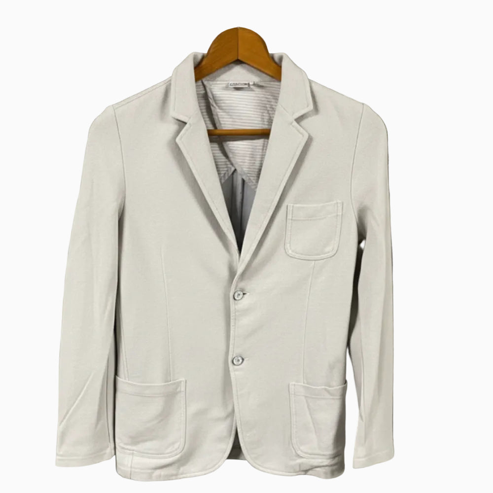 Officina 51 giacca piquet grigia bambino