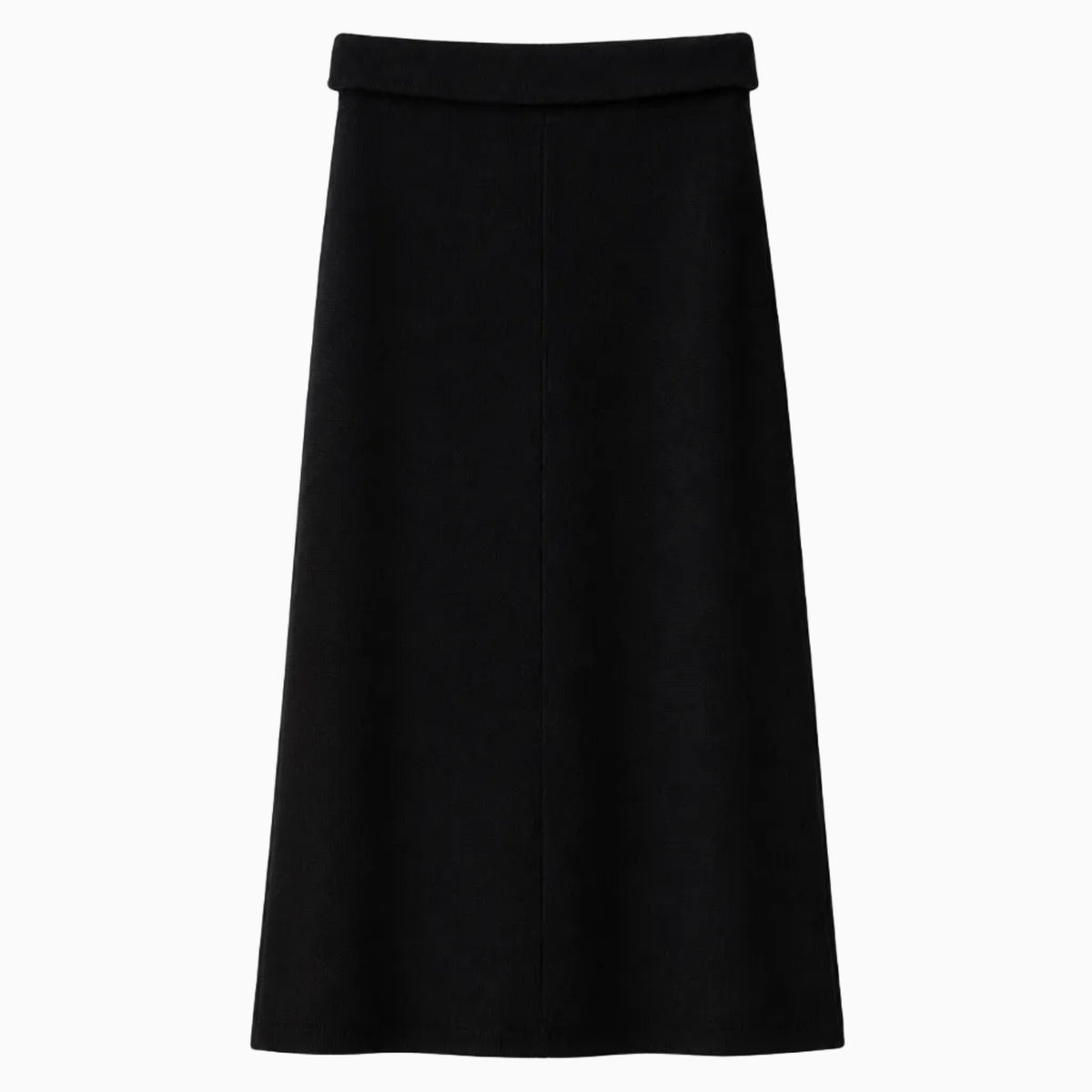 Manila Grace gonna nera svasata con fascia in vita a risvolto bambina | CDifferent Outlet