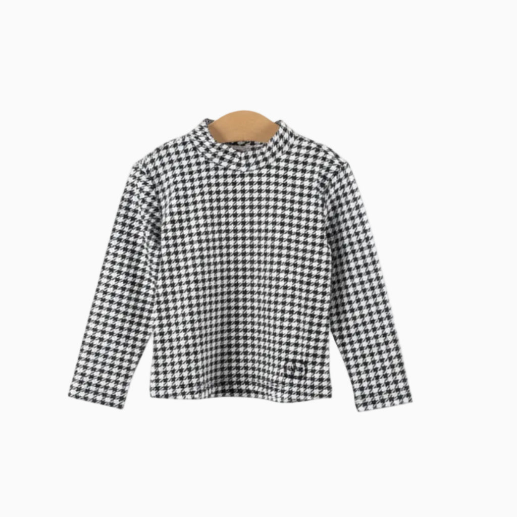 Twinset maglia a maniche lunghe fantasia pied-de-poule | CDifferent Outlet