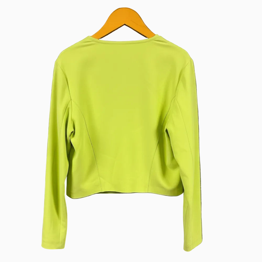 Kocca giacca bambina verde lime con cerniera