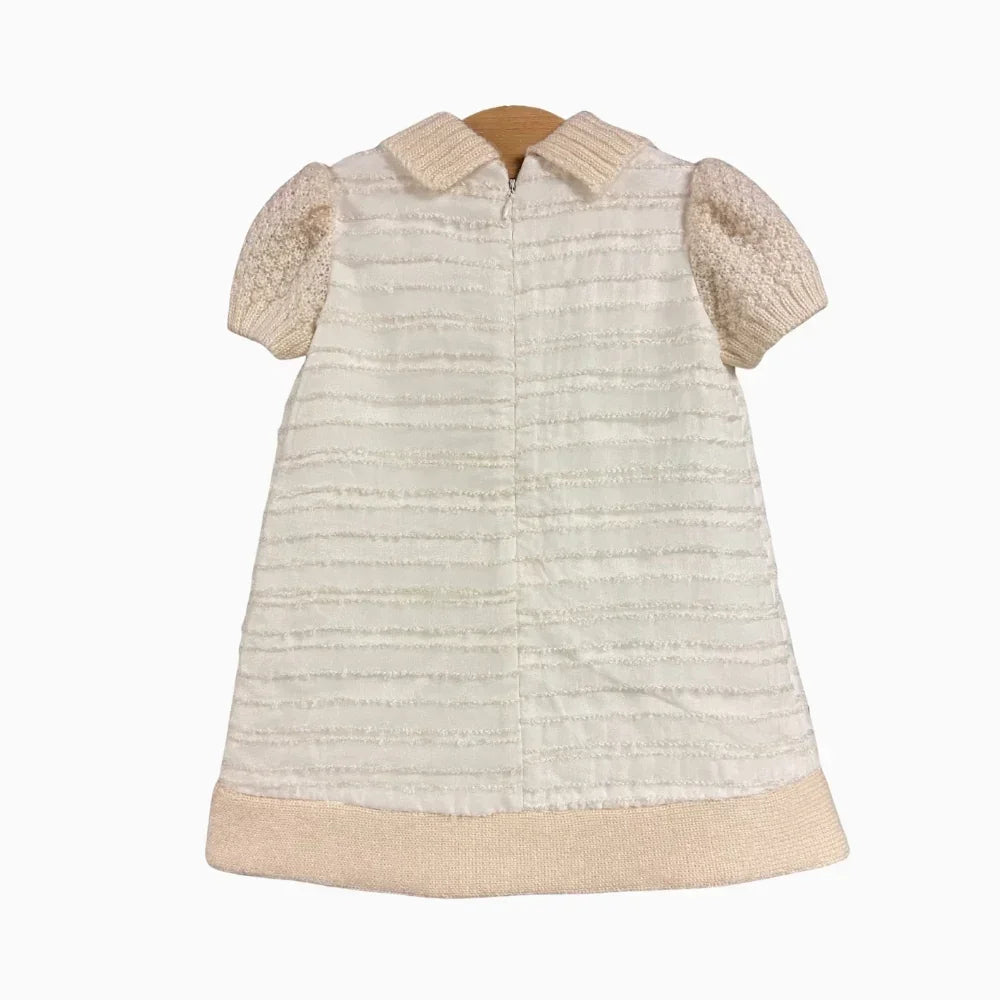 Baby A vestito neonata panna