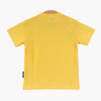 Bikkembergs t-shirt manica corta neonato gialla