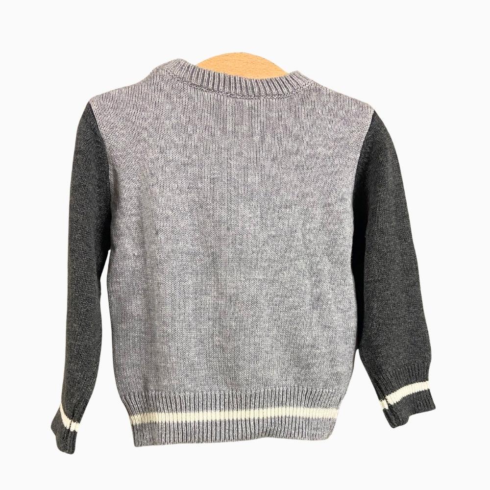 Birba maglia neonato grigio