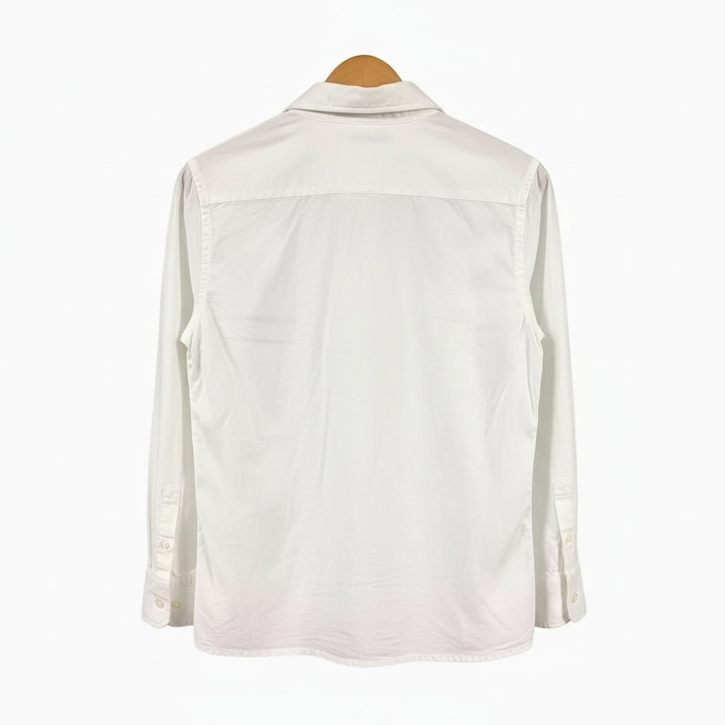 Blue Seven camicia bambino bianca