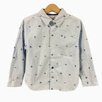 Boboli camicia bambino righe azzurre