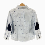 Boboli camicia bambino righe azzurre