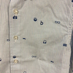 Boboli camicia bambino righe azzurre