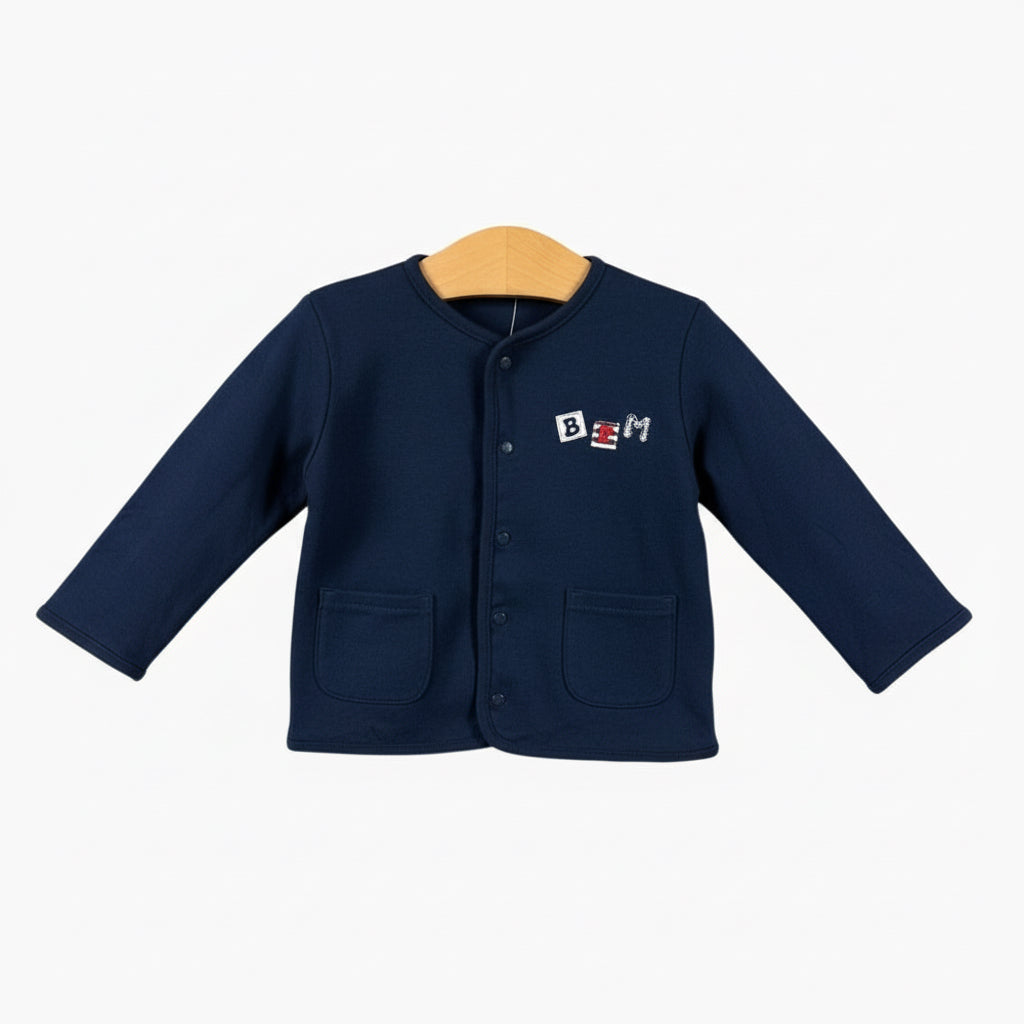 Brums cardigan neonato blu