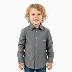 Byblos camicia bambino grigia