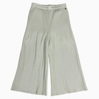 Sarabanda pantalone wide-leg plissè bianco bambina - Abbigliamento bambini firmato | CDifferent Outlet