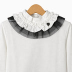 Alice Pi lupetto con rouches sul collo bambina | CDifferent Outlet