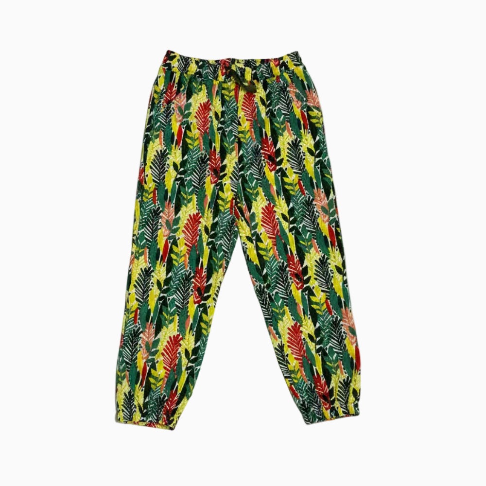 Boboli pantalone bambina fantasia multicolor