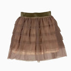 Dixie gonna balze tulle rosa cipria bambina - Abbigliamento bambini firmato | CDifferent Outlet