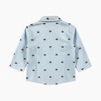 Chicco camicia neonato azzurra