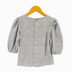 Mayoral blusa a pois bianco e nera bambina - Abbigliamento bambini firmato | CDifferent Outlet