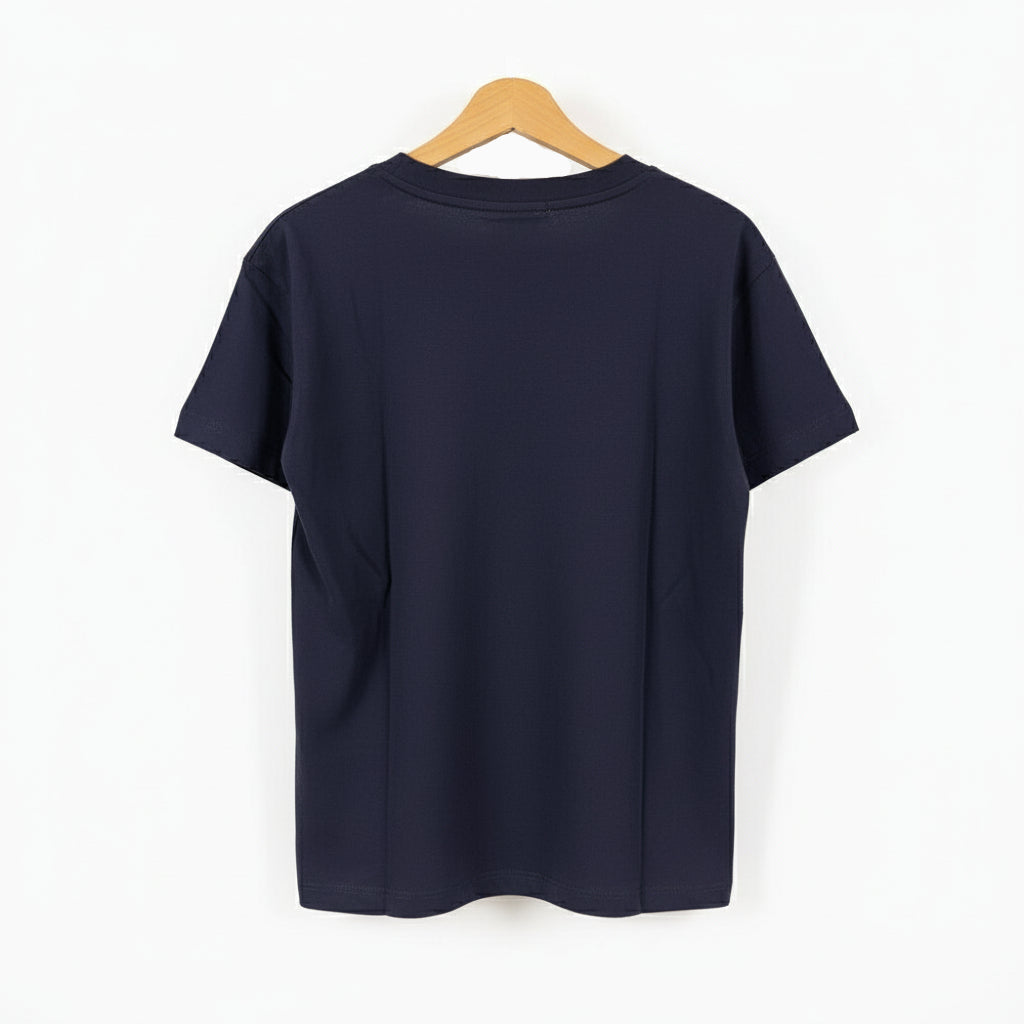 Diadora t-shirt manica corta bambino blu