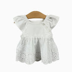 Mayoral blusa bianca sangallo neonata - Abbigliamento bambini firmato | CDifferent Outlet
