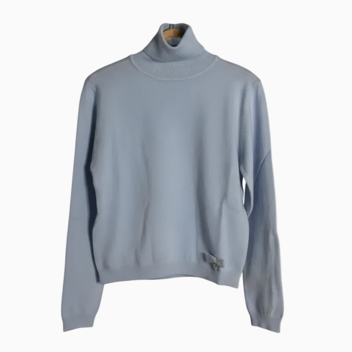 Alice Pi maglia a collo alto con fiocchetto e cuore logo bambina